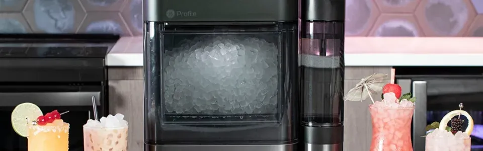 photo of the profile opan ice maker which makes nugget ice